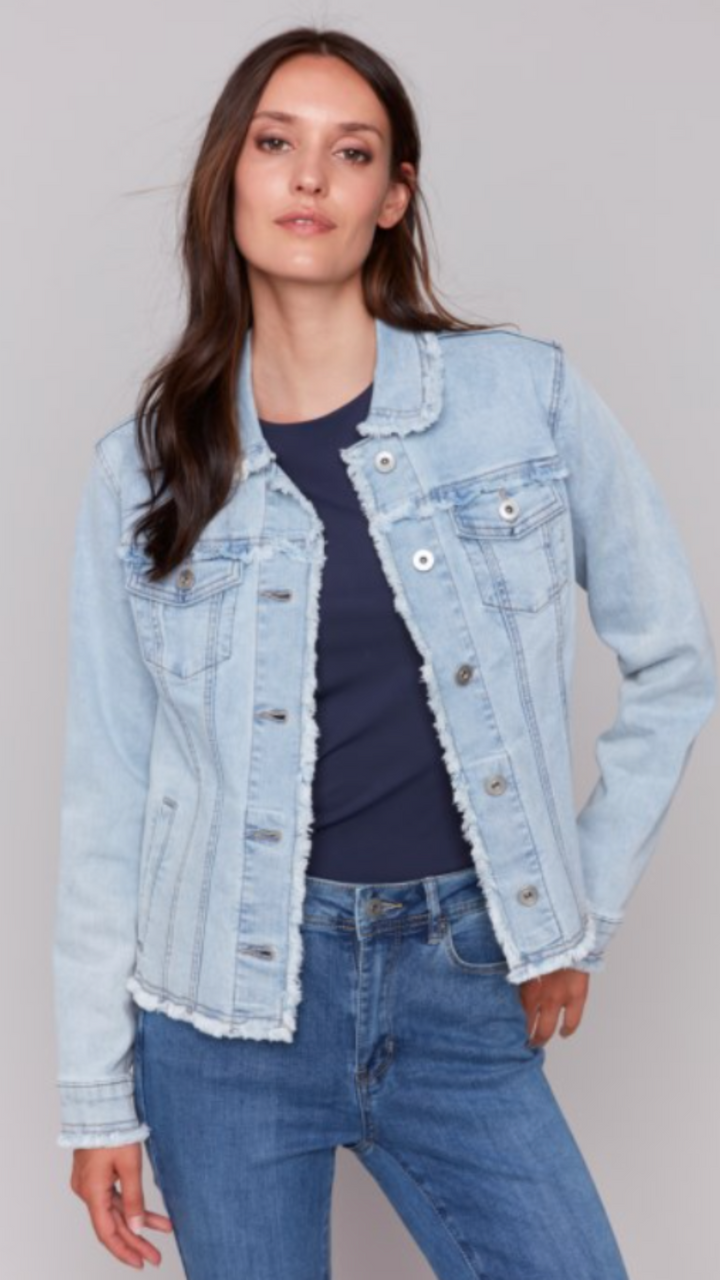 Fringe Denim Jacket