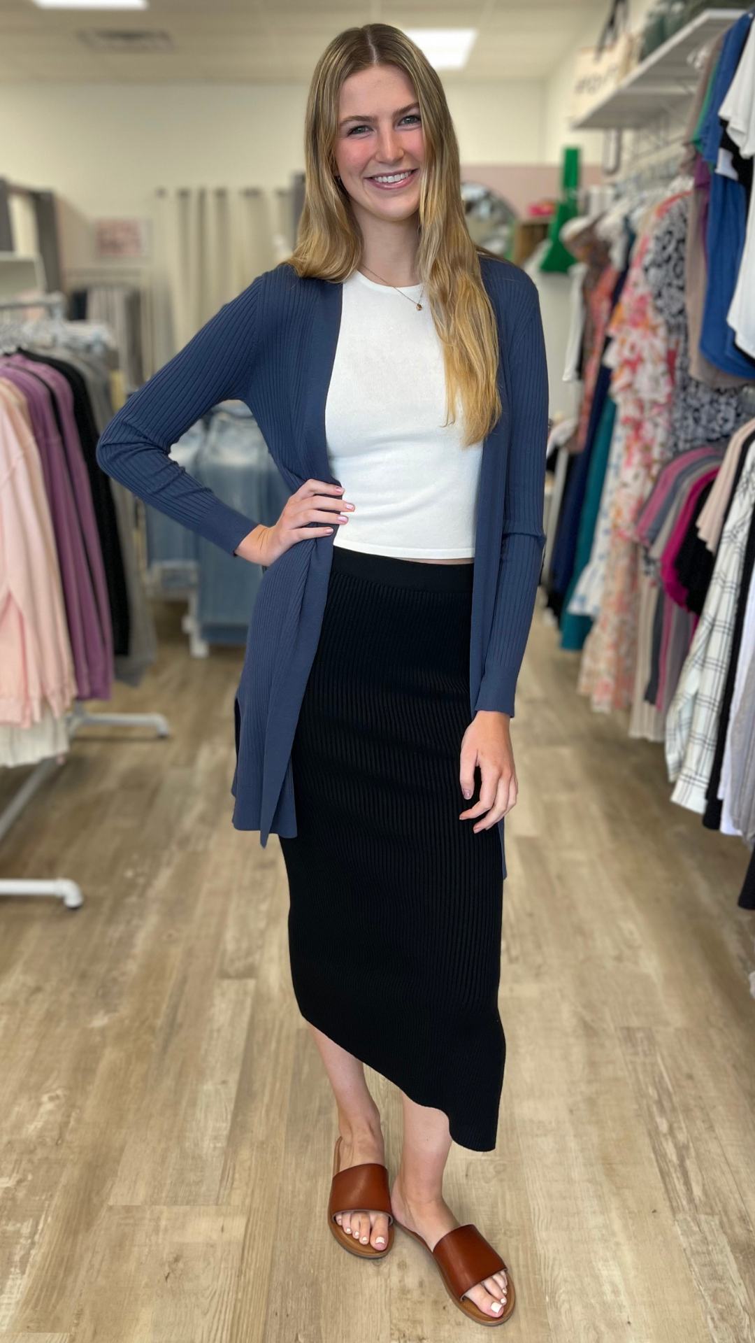 The Gia Midi Skirt