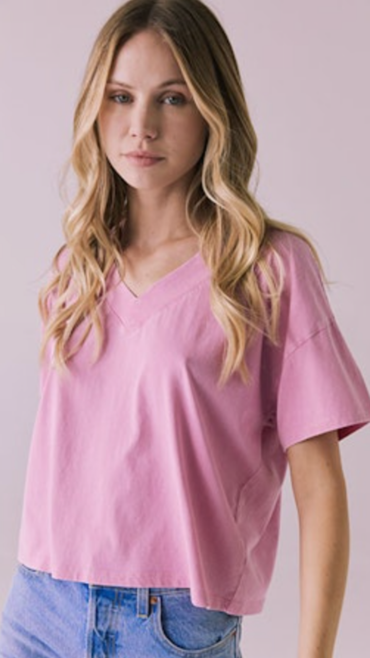 Pink Mazzy Tee