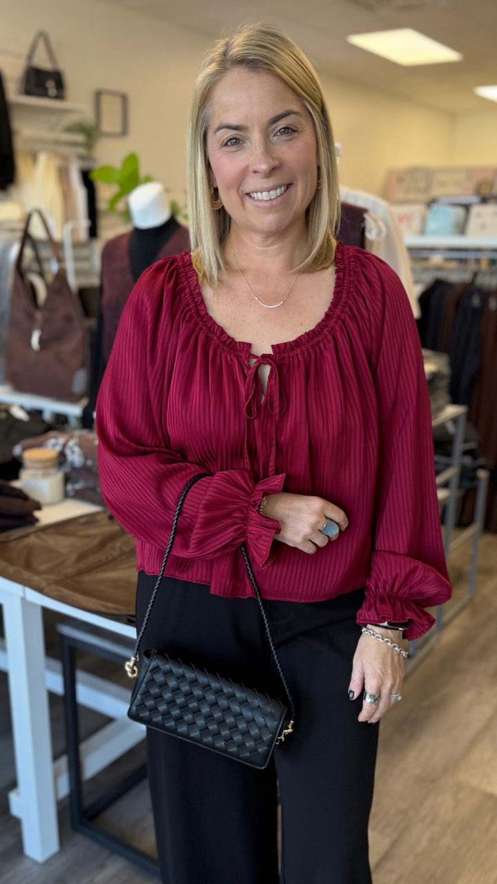 Inner Circle Poet Blouse