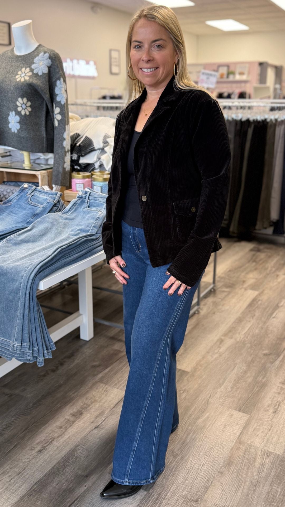 Black Aila Blazer