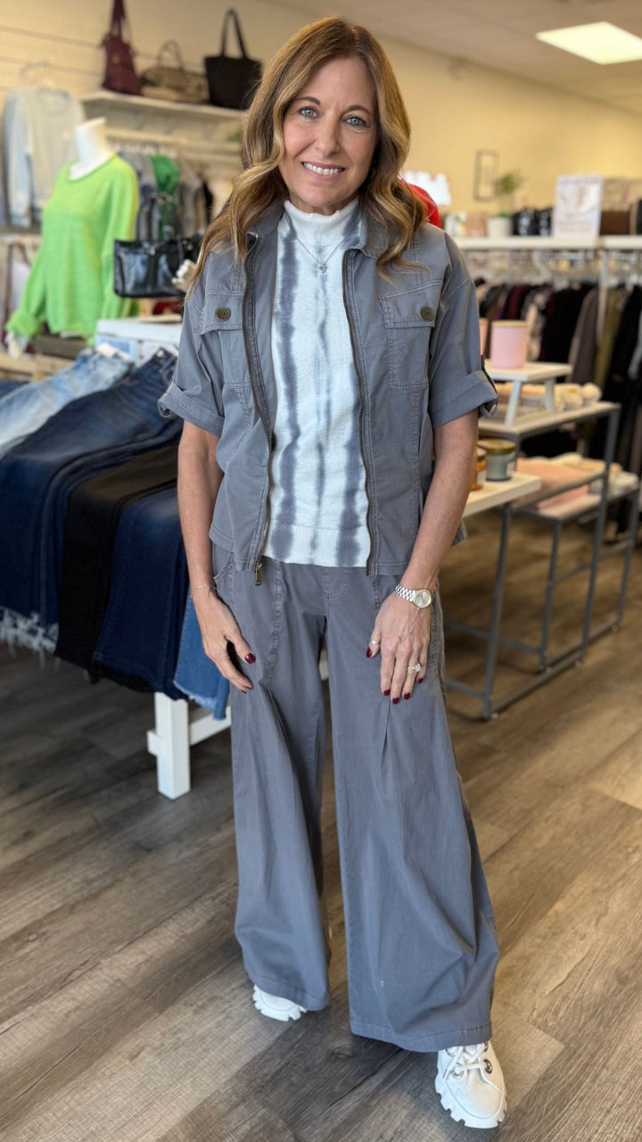 Pelagic Wash Mist Isolde Mock Neck