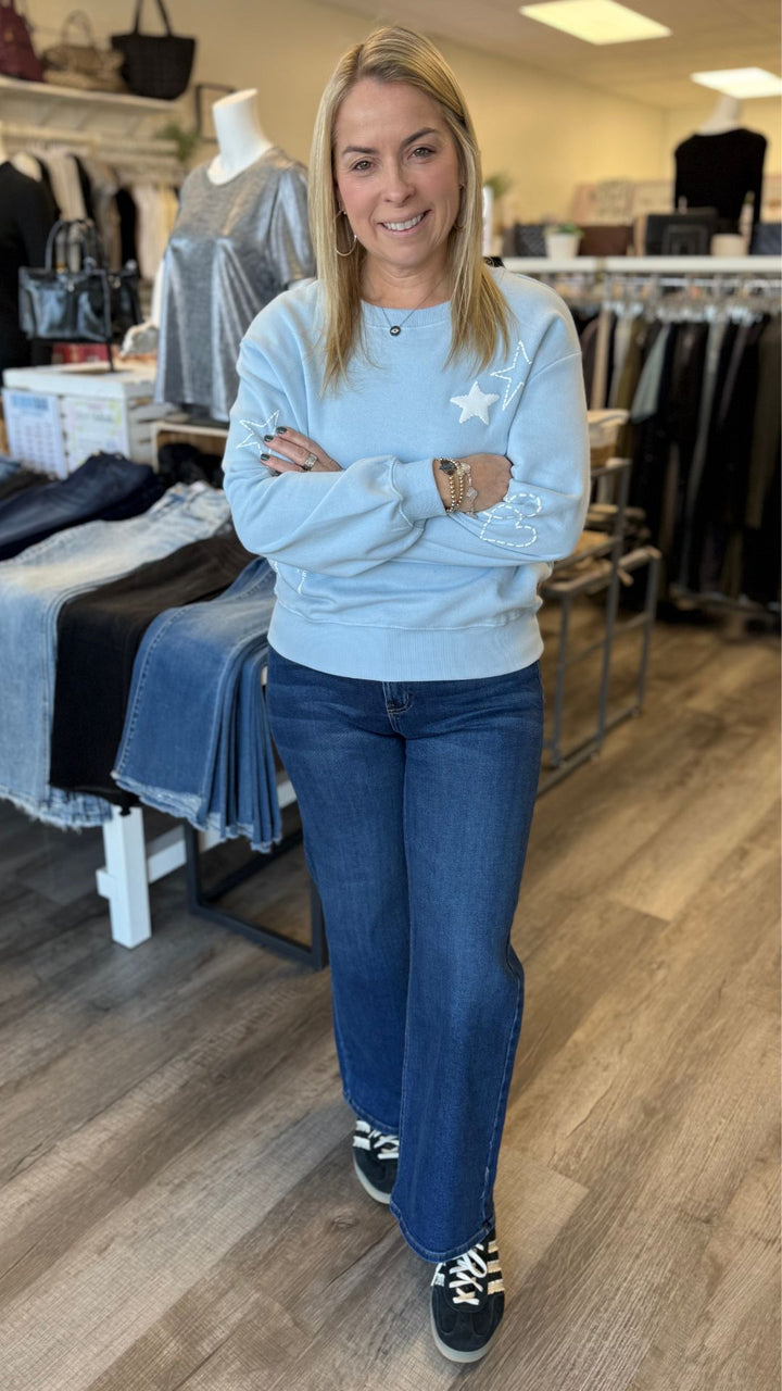 Love Star Stitches Sweatshirt
