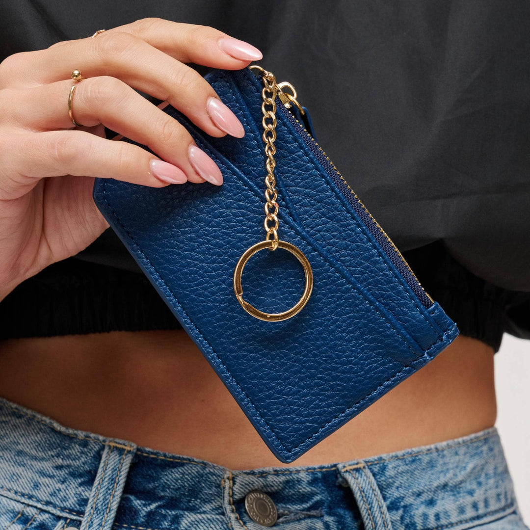 Navy Card Holder