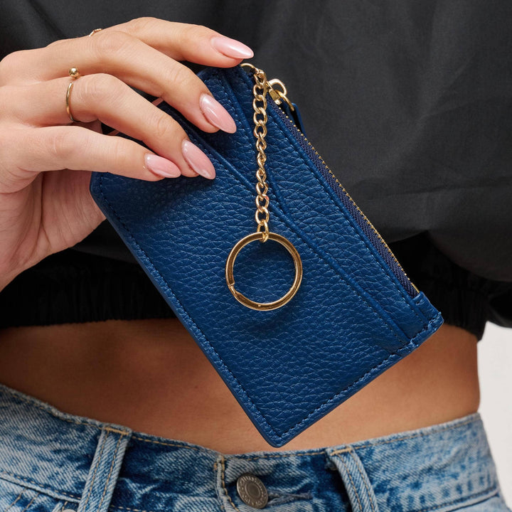Navy Card Holder