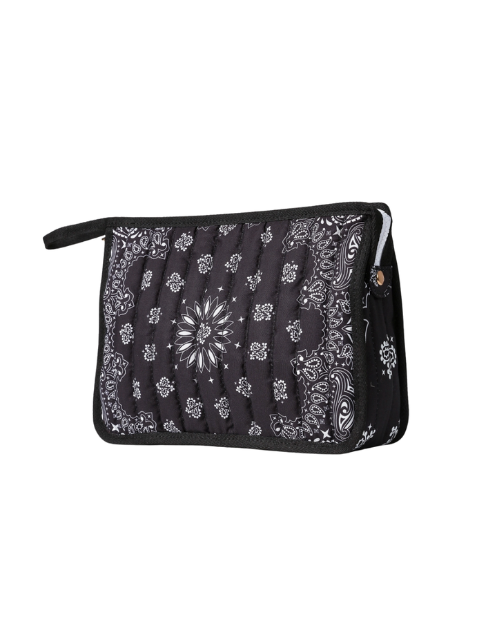 Beau Black Bandana Pouch