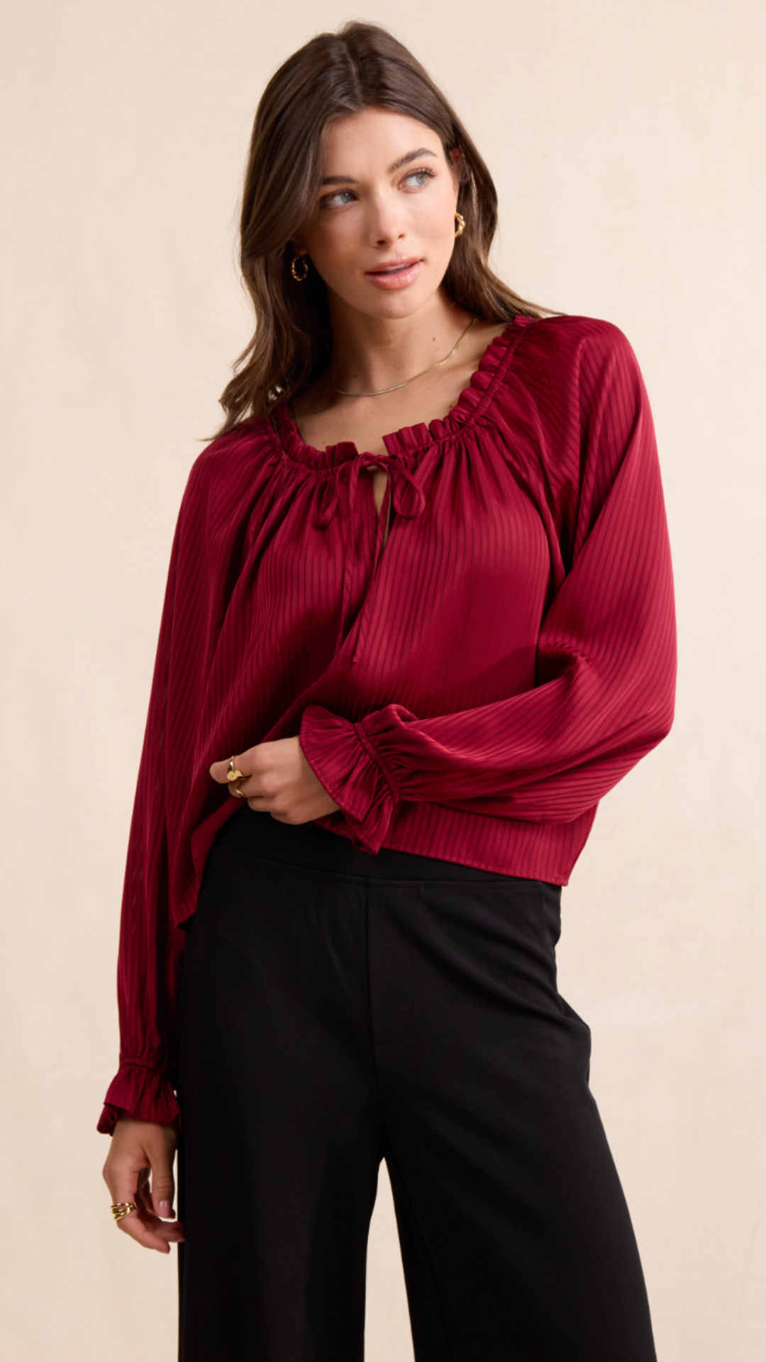 Inner Circle Poet Blouse