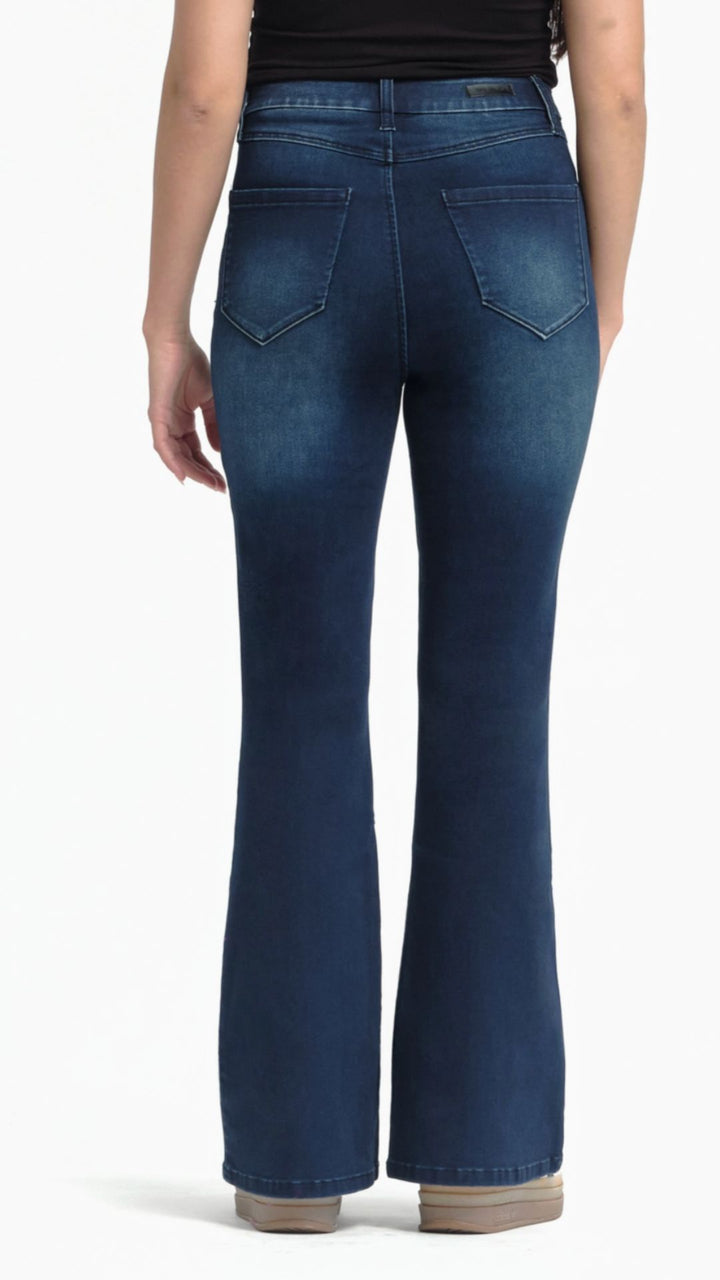 Mid Rise Dark Wash Better Butter Flare Jeans