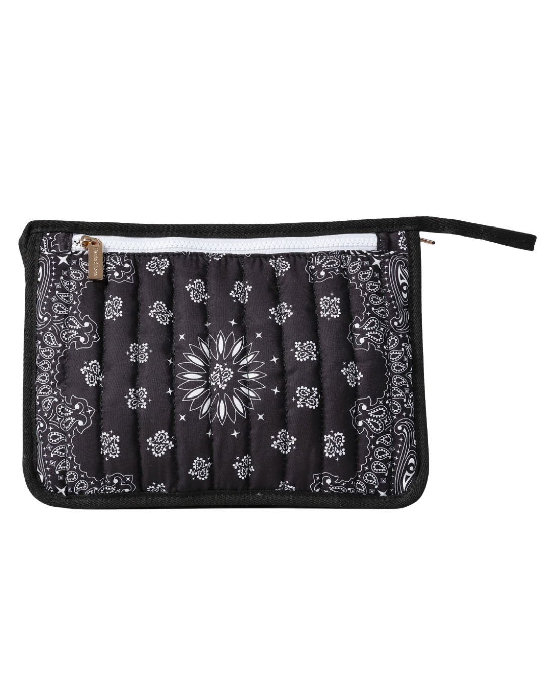 Beau Black Bandana Pouch