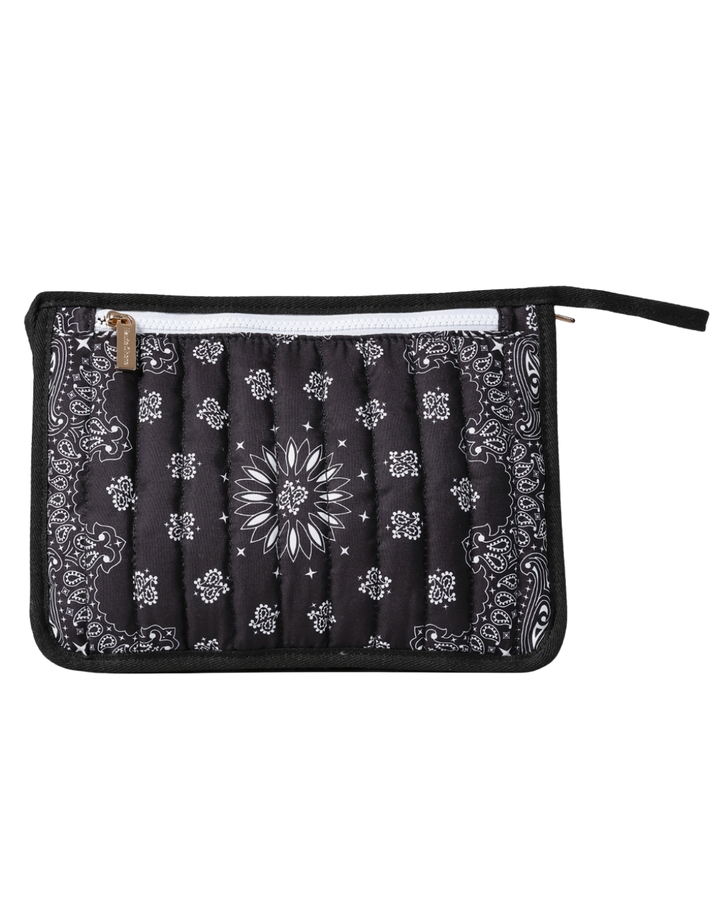 Beau Black Bandana Pouch