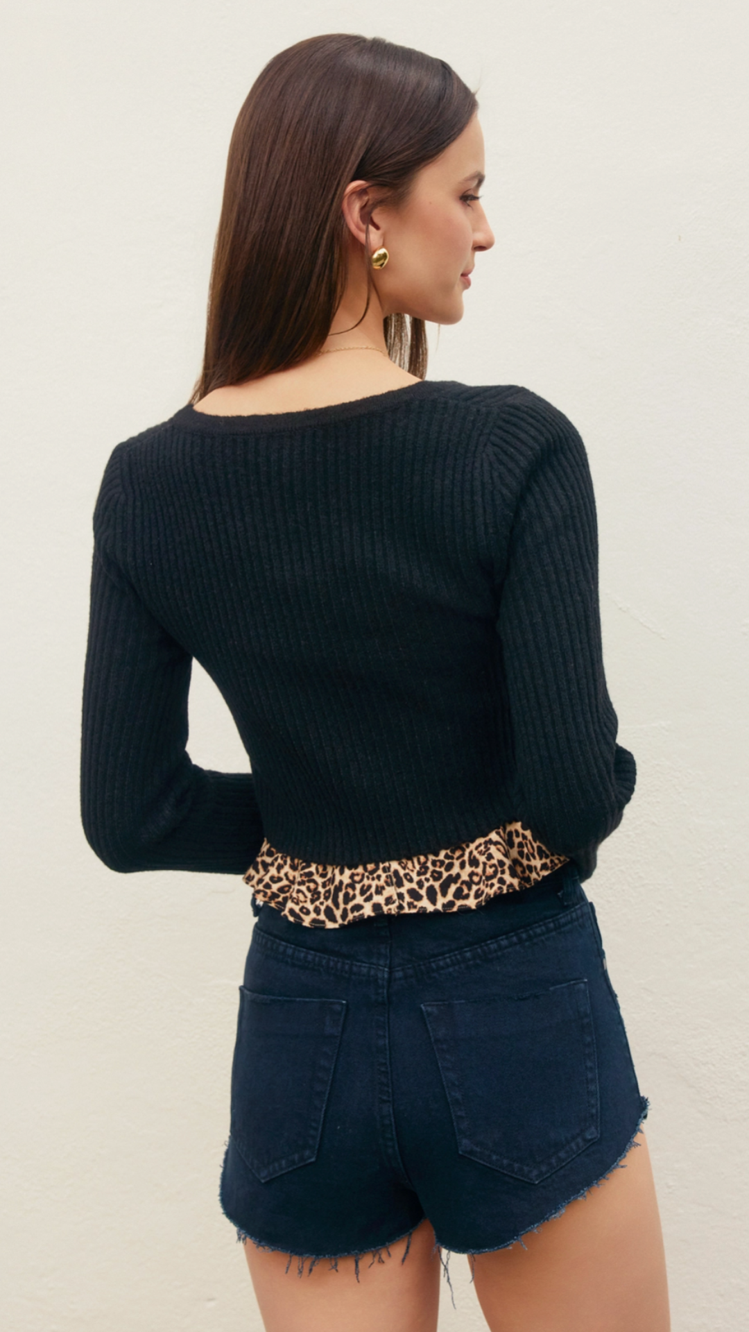 Anywhere Front Tie Sweater