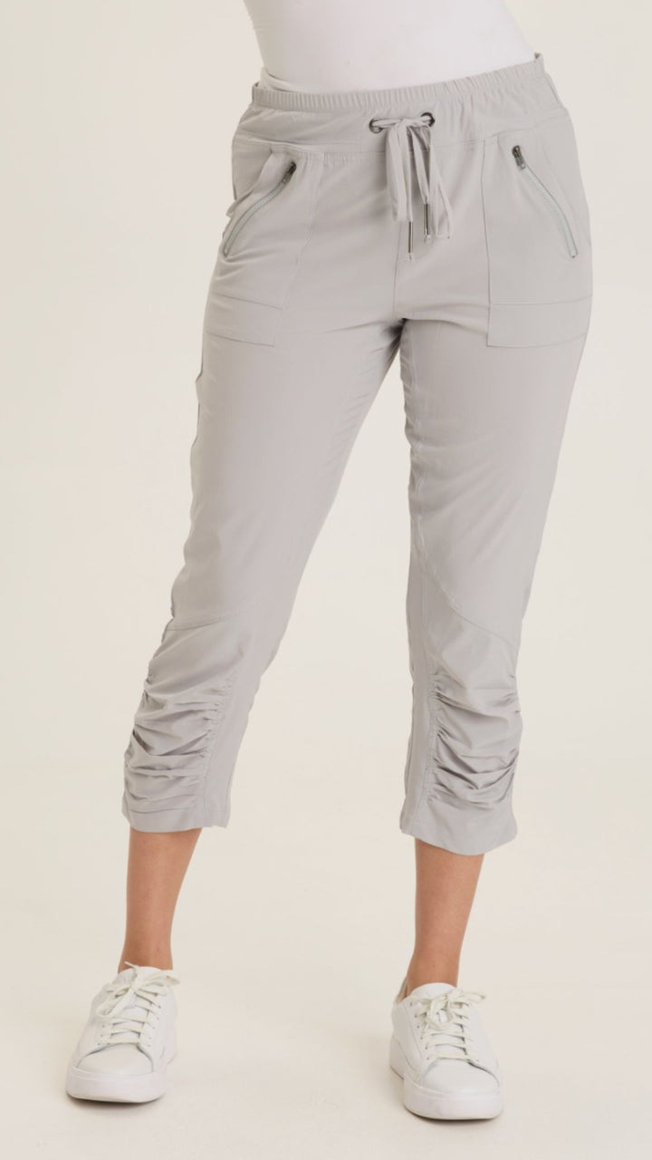 Arctic Aksana Whisper Stretch Ruched Active Slim Pant