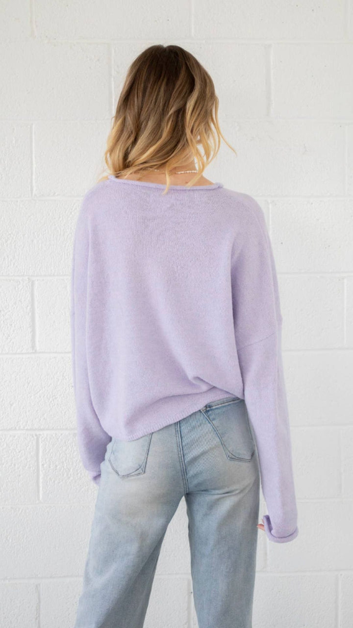 Lavender Piper Cardigan