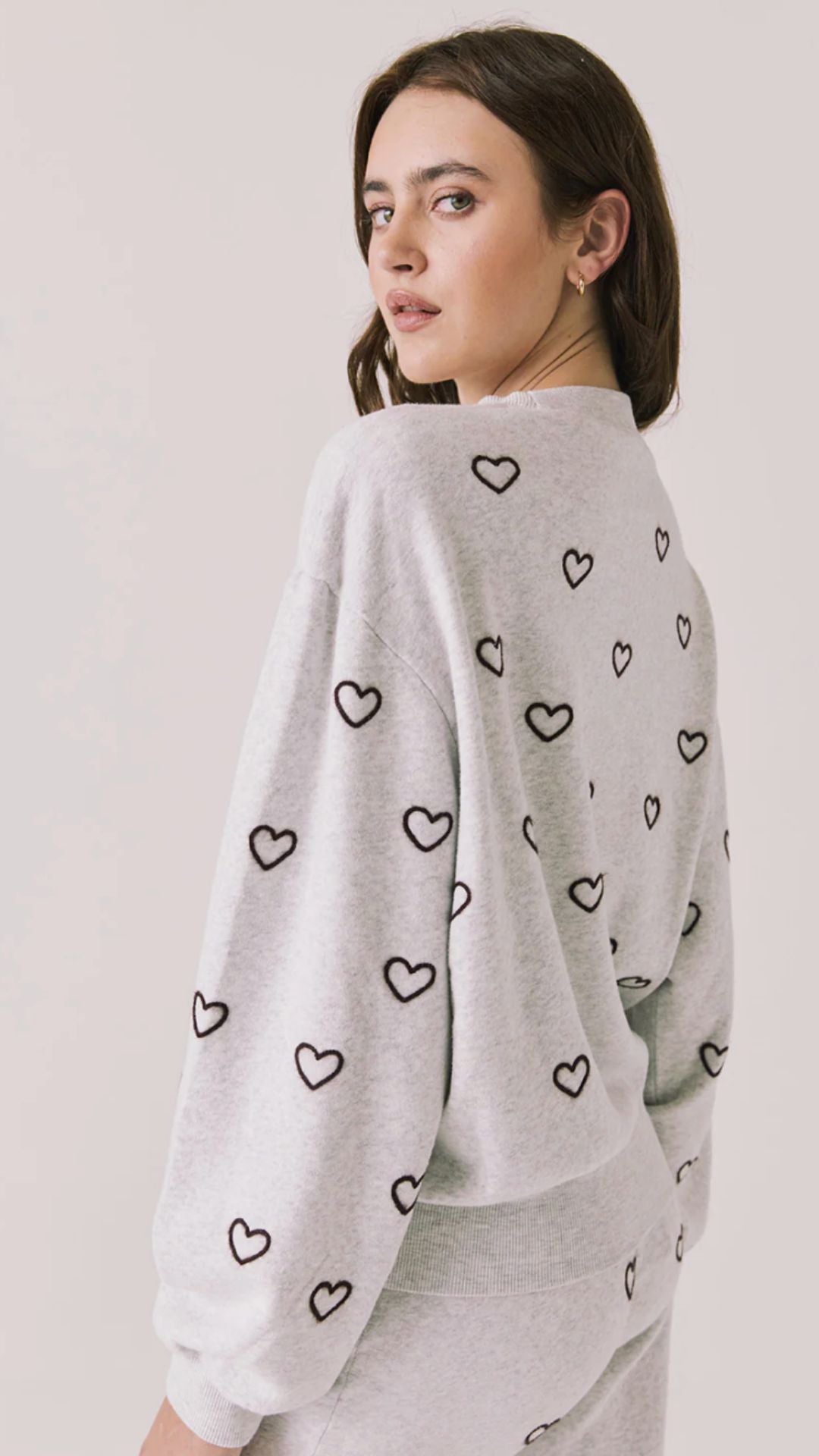 Tossed Hearts Sweatshirt
