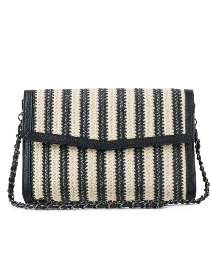 Beth Tropez Raffia Clutch