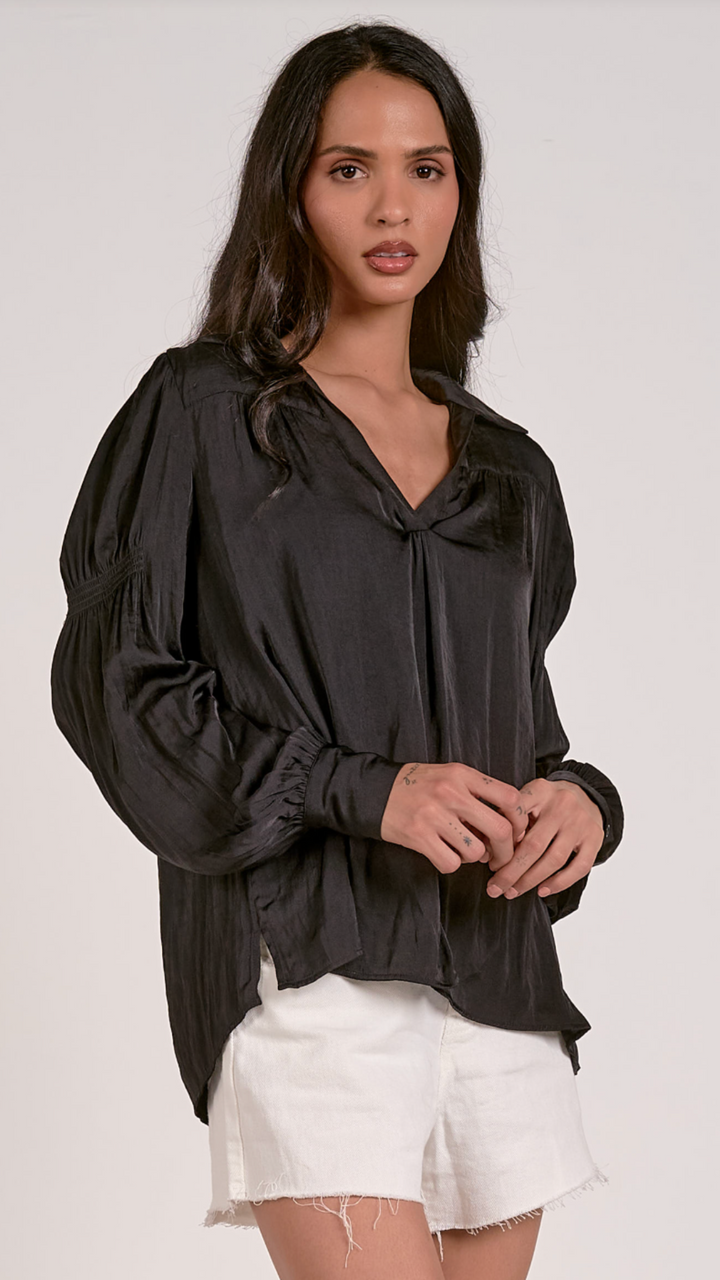 Black Long Sleeve Blouse