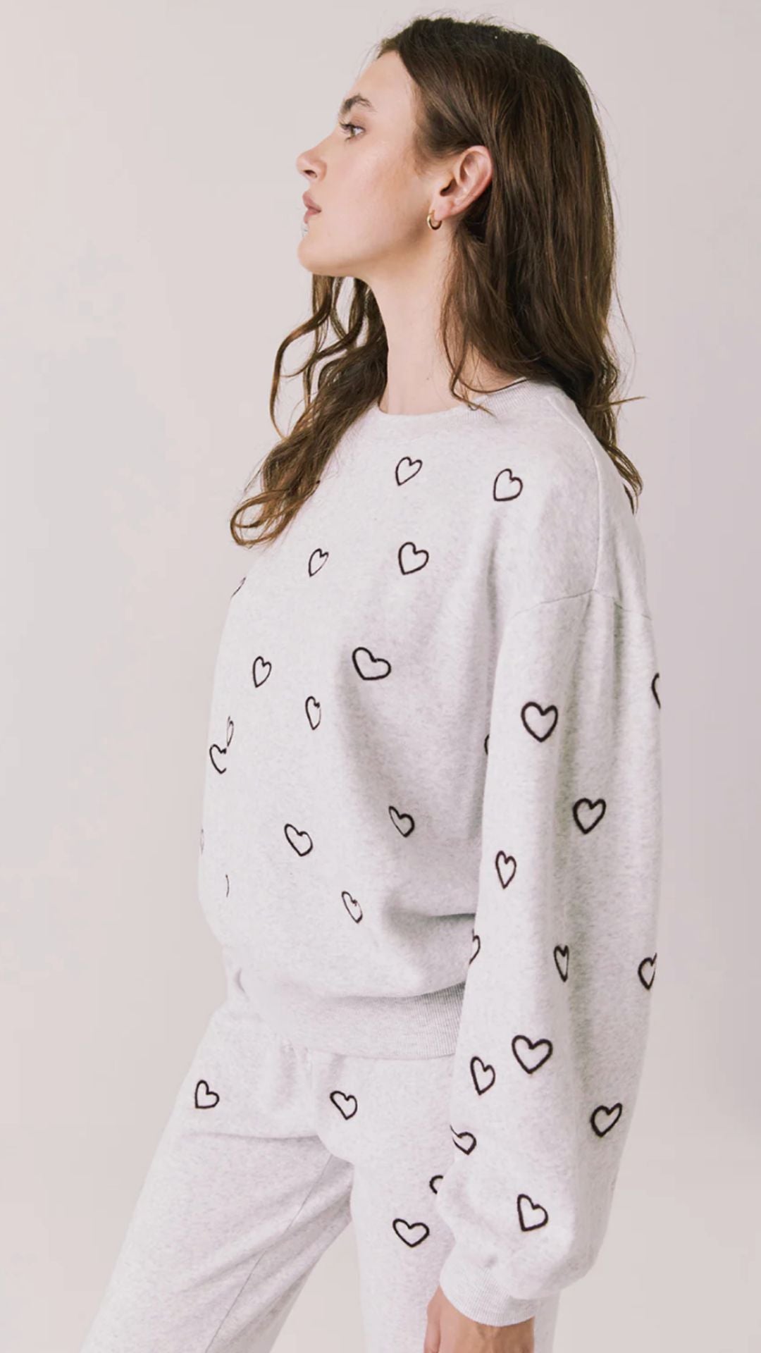 Tossed Hearts Sweatshirt