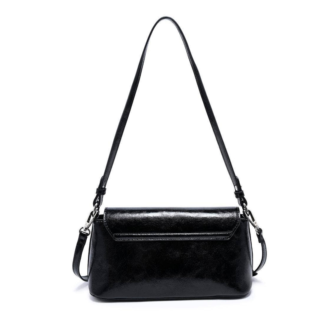 Black Larek Crossbody Bag