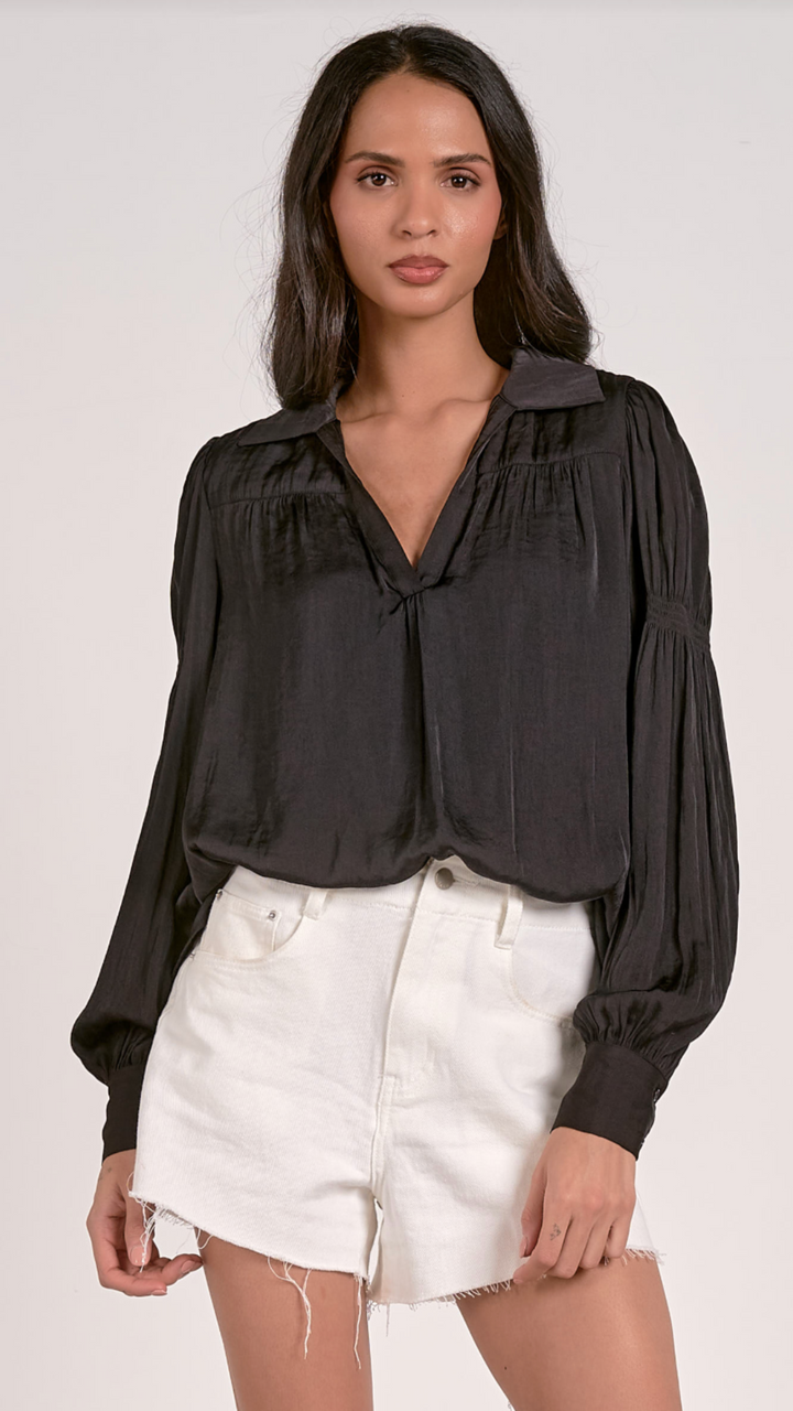 Black Long Sleeve Blouse