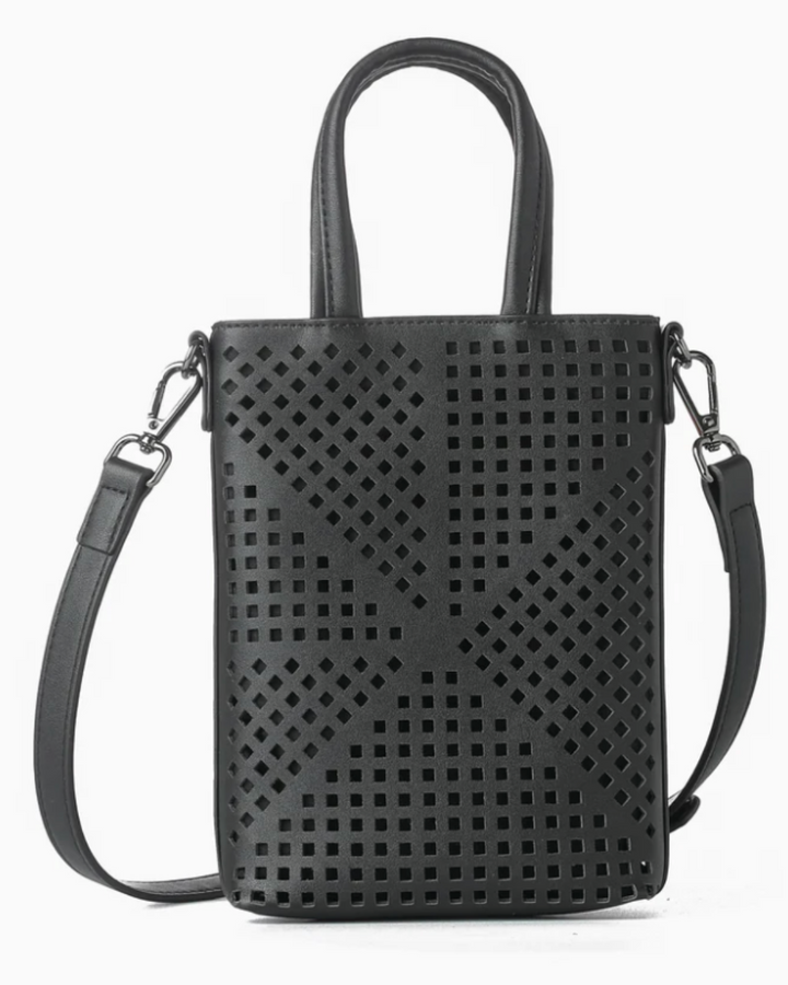 Mila Black Phone Crossbody Bag