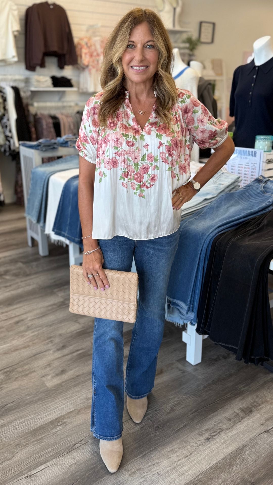 Rose Floral Blouse