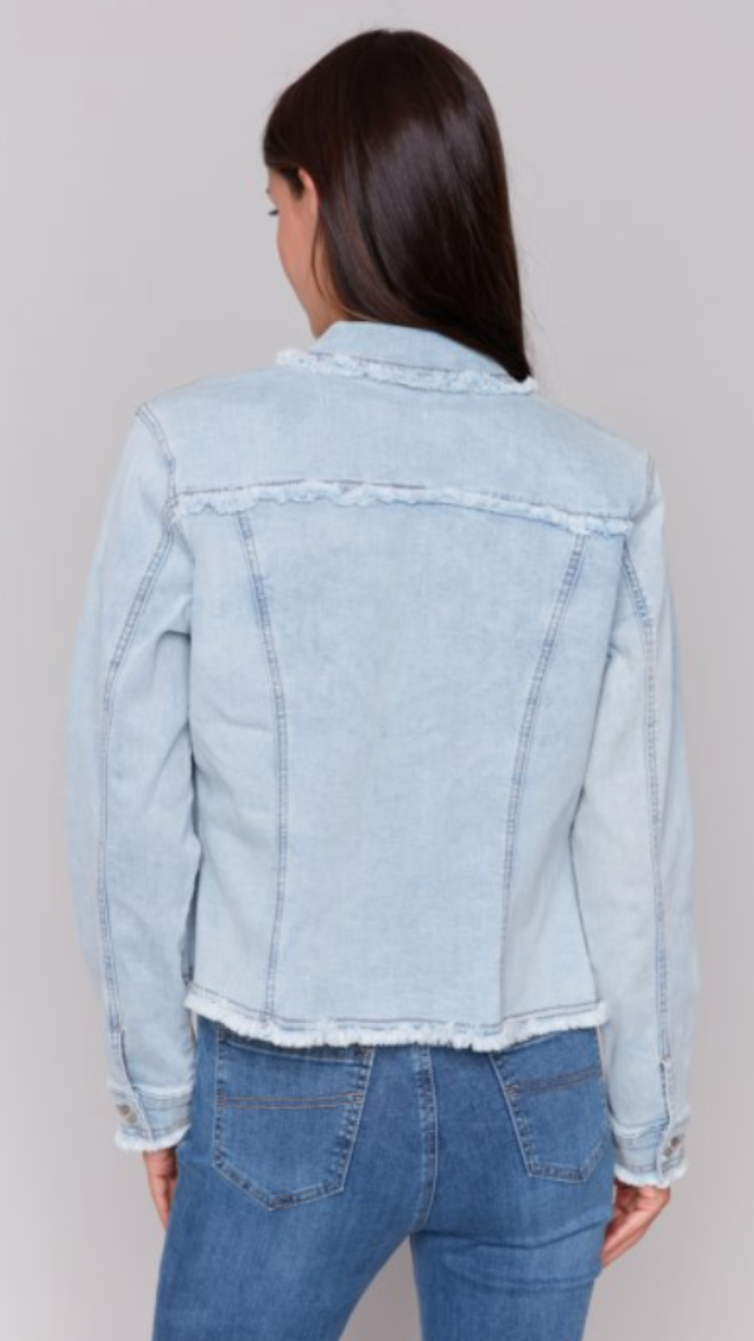 Fringe Denim Jacket