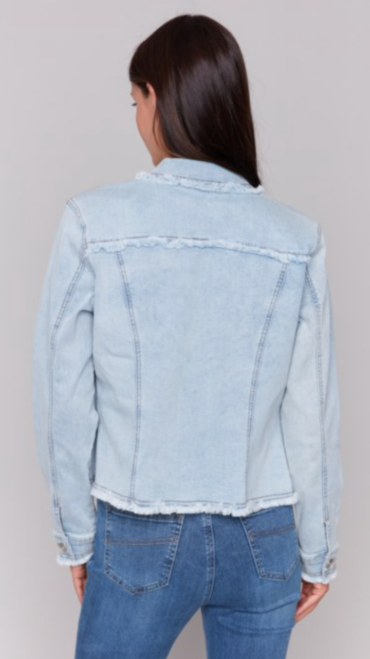 Fringe Denim Jacket