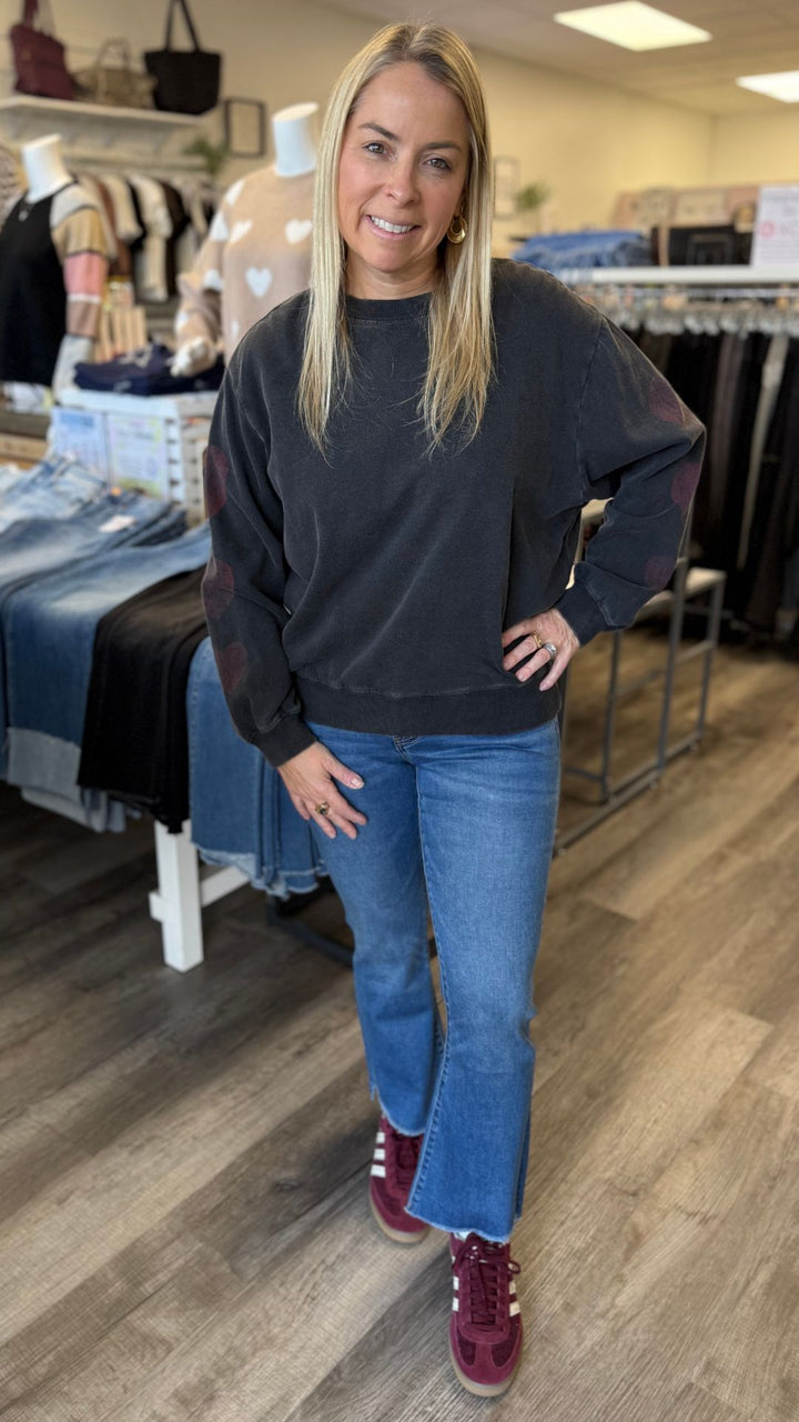 Red Hearts Sweatshirt