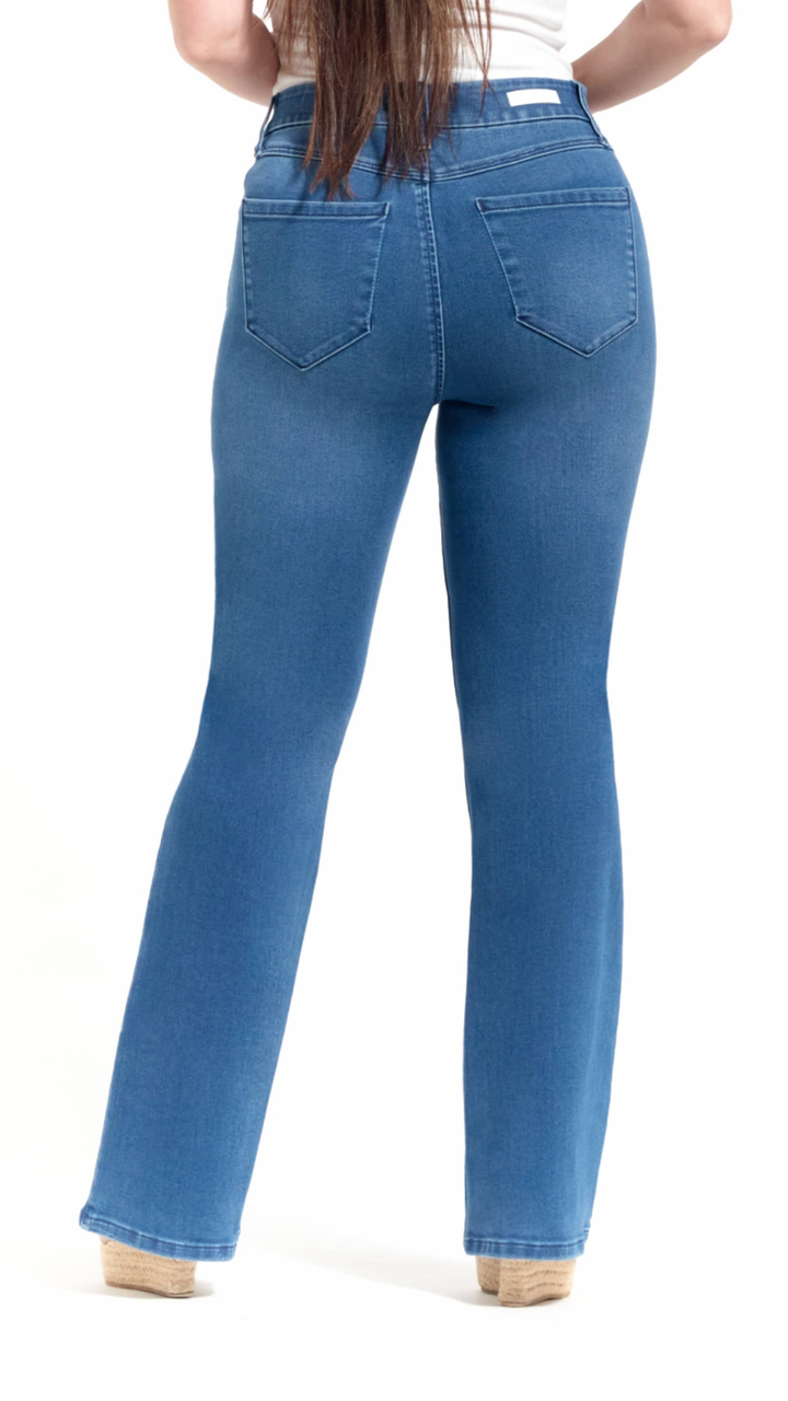 Mid Rise Better Butter Full Length Slim Boot Jeans