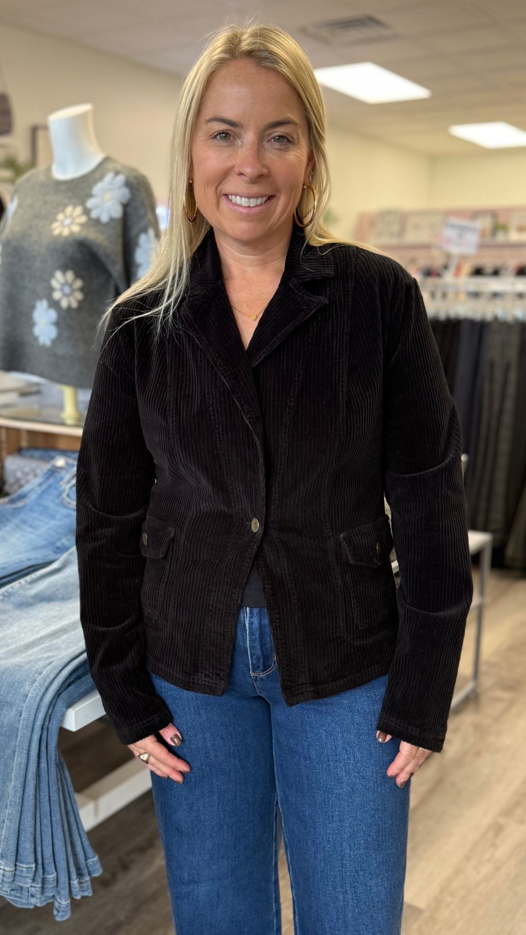 Black Aila Blazer