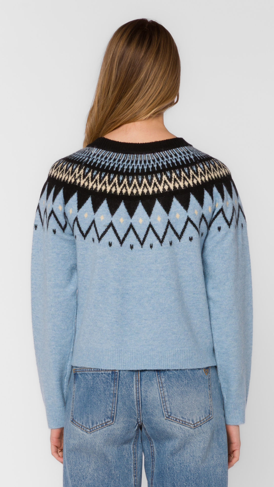Blue Mist Nordic Sweater