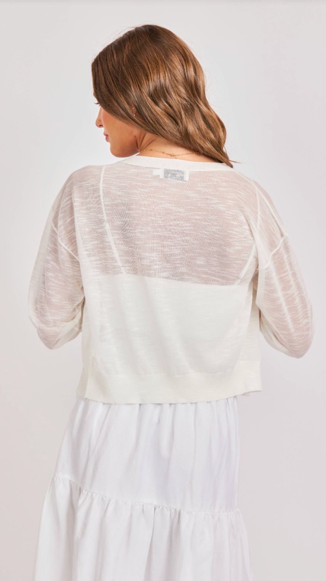 Evie Button Front Cardigan