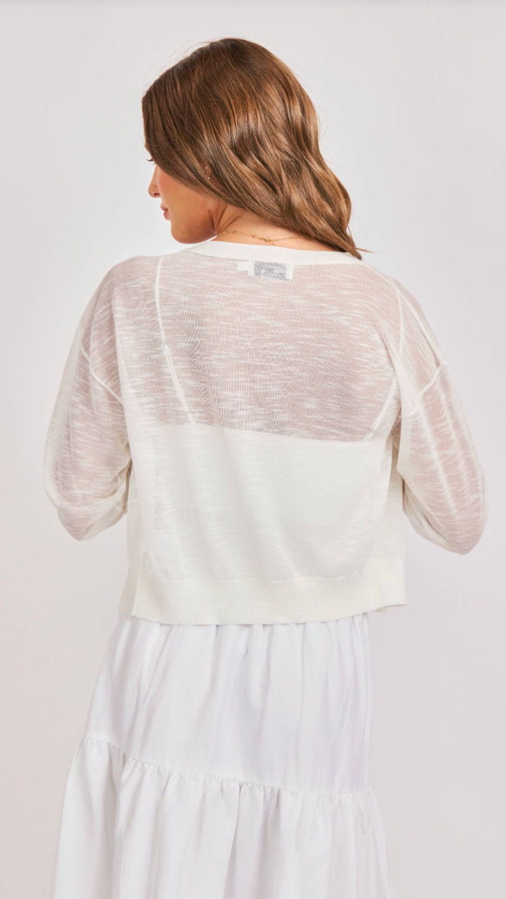 Evie Button Front Cardigan