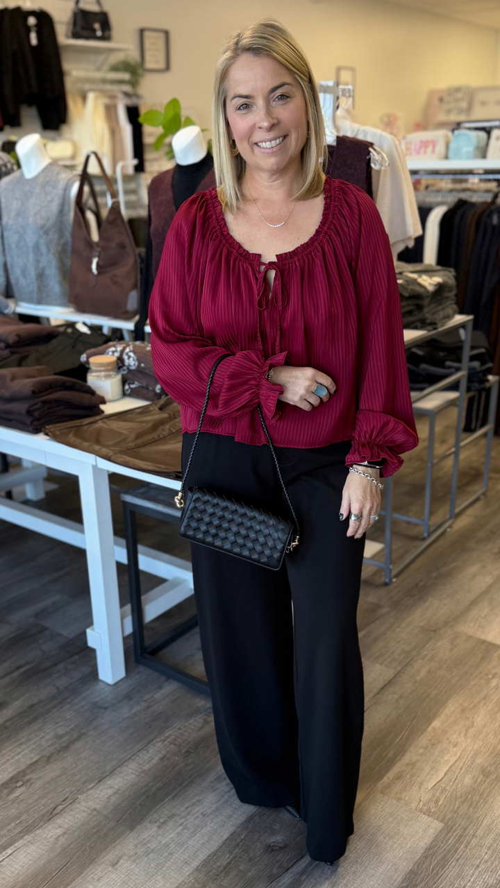Inner Circle Poet Blouse