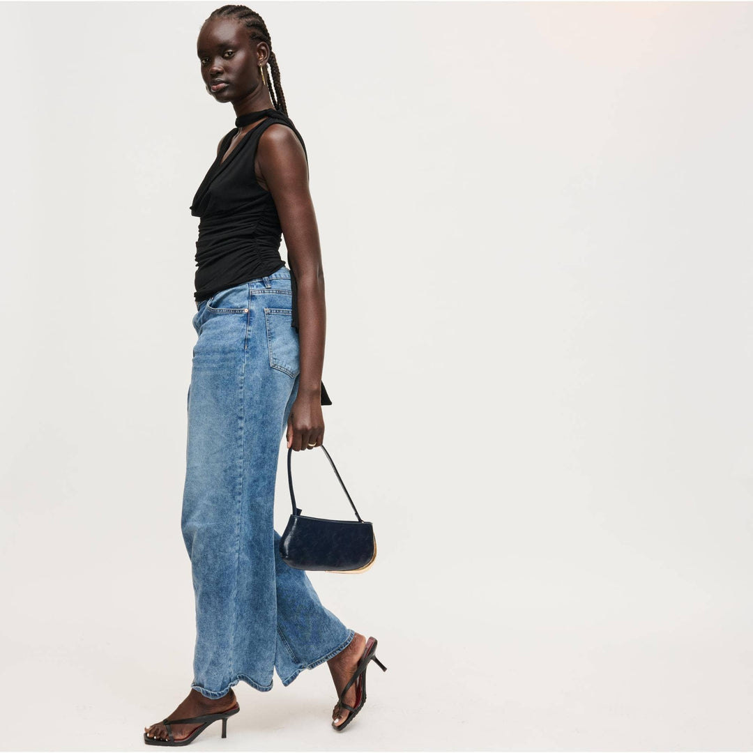 Navy Cooper Shoulder Bag