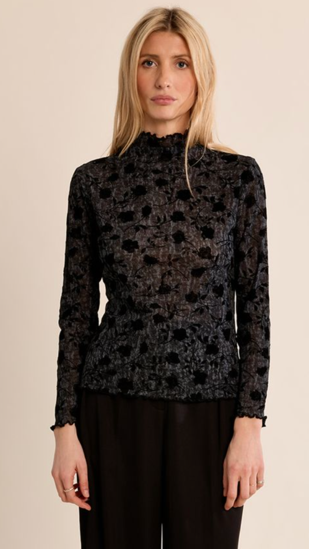 Floral Detail Undersweater