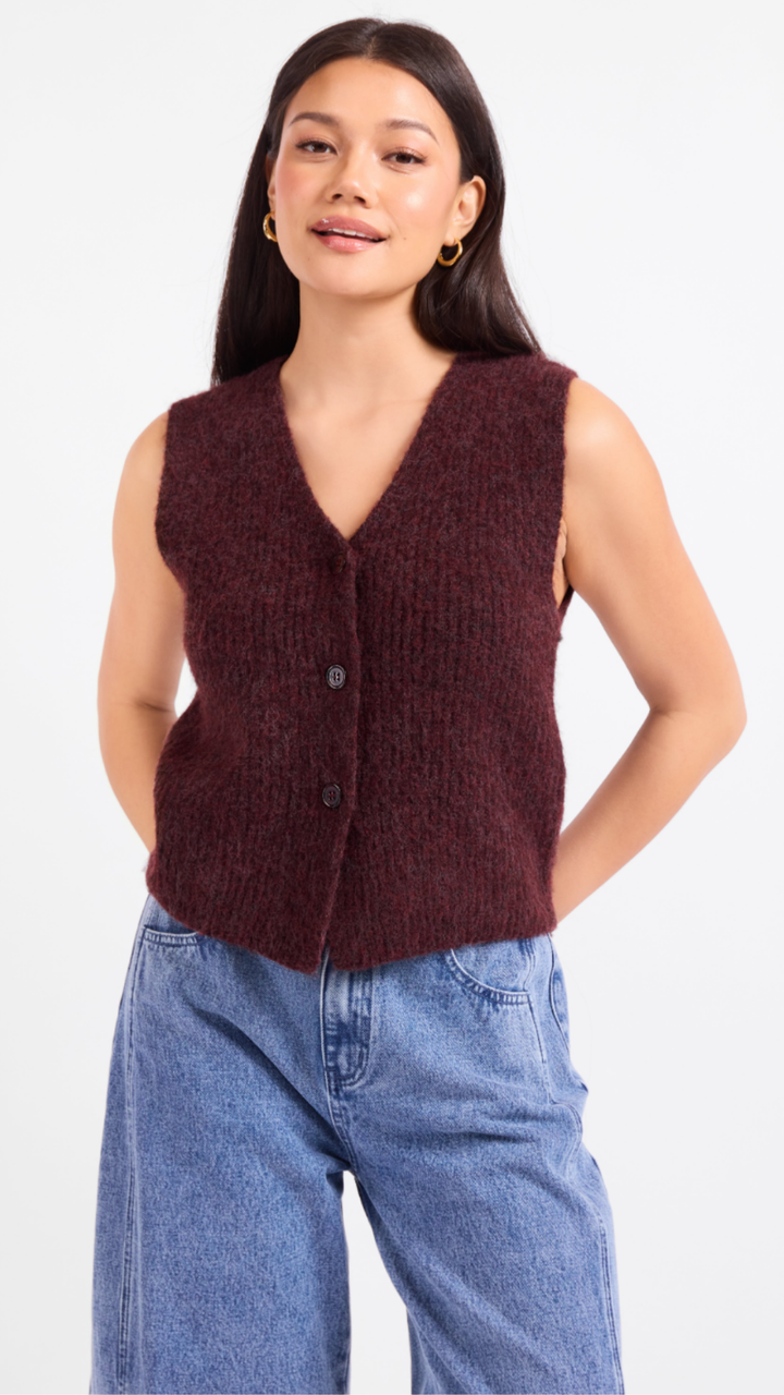 Warm Cider Sweater Vest