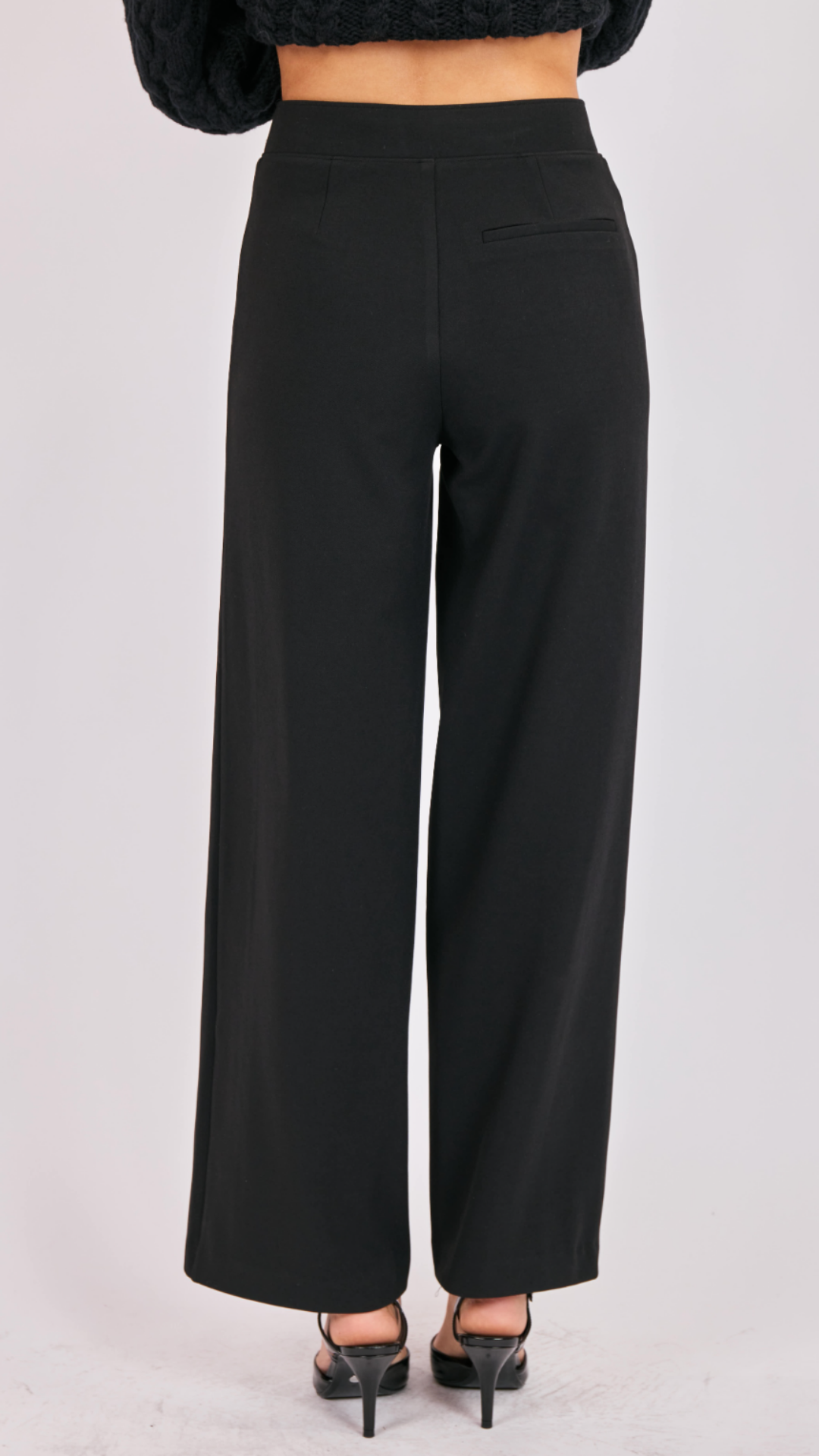 Super Stretch Pull On Straight Pants