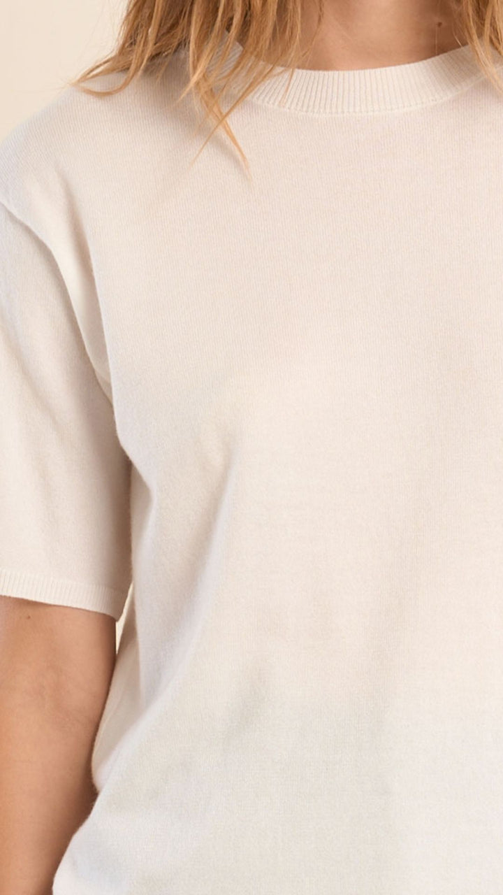 Off White Sweater Top