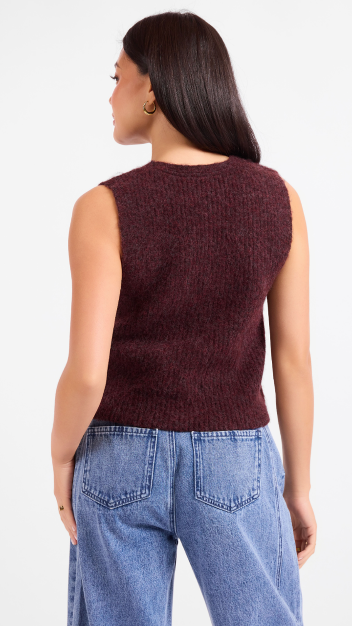 Warm Cider Sweater Vest