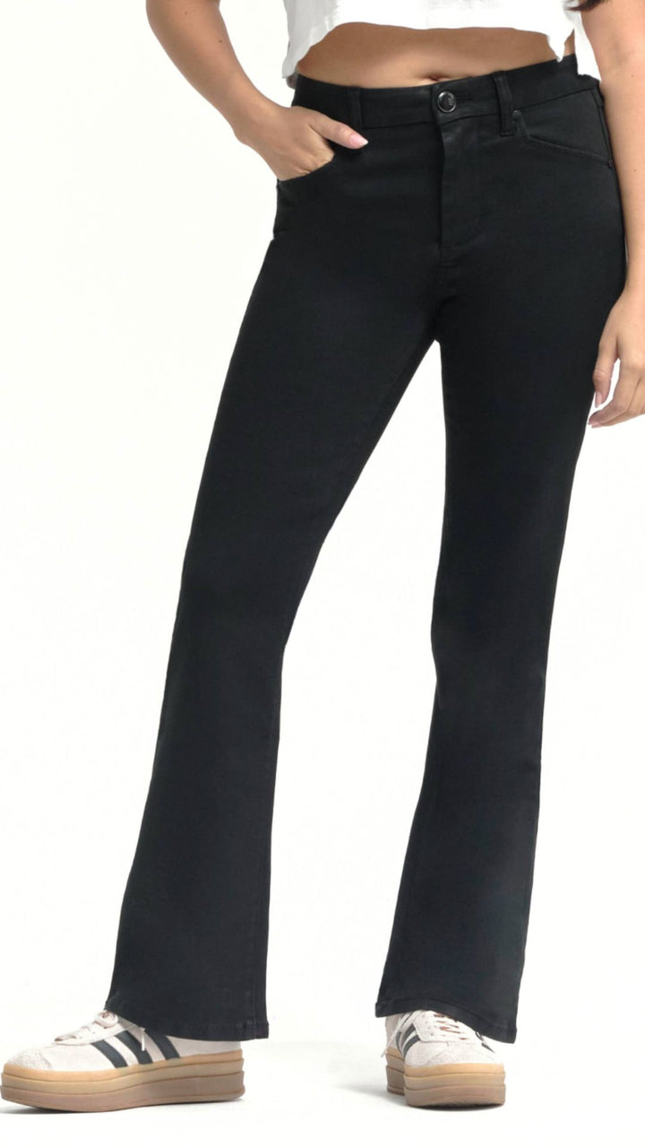 Mid Rise Black Better Butter Slim Boot Jeans
