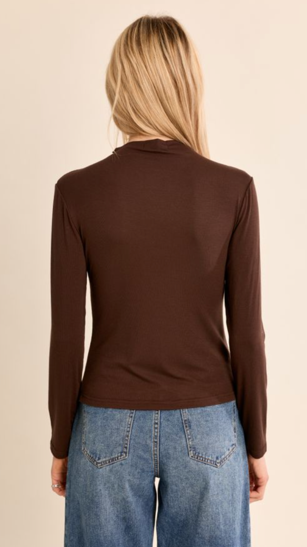 Chocolate Mocked Undersweater
