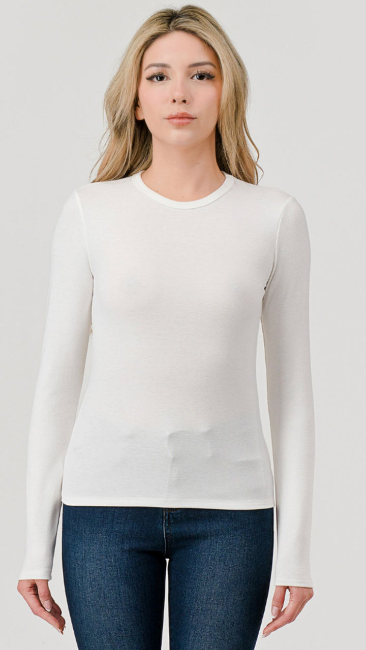 Off White Jersey Long Sleeve