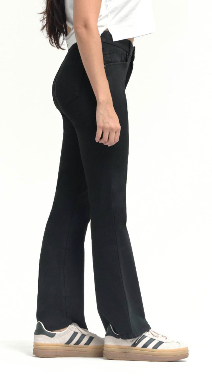 Mid Rise Black Better Butter Slim Boot Jeans