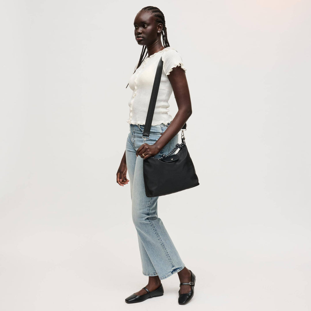 Black Nova Hobo Bag
