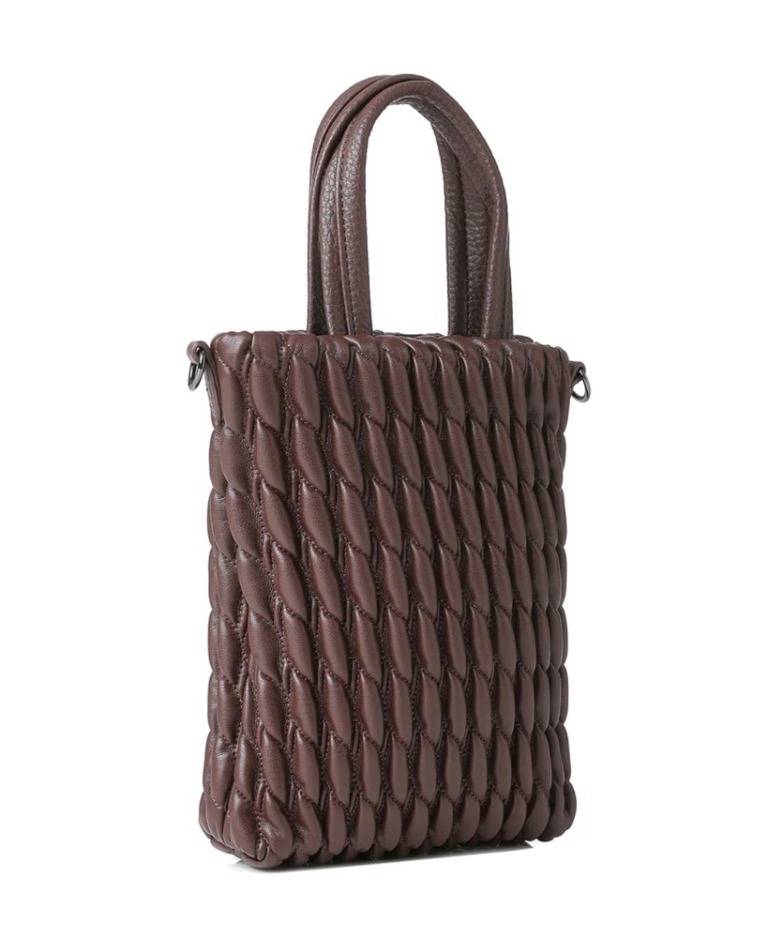Mila Chocolate Phone Crossbody Bag