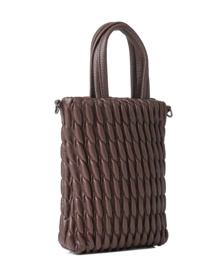 Mila Chocolate Phone Crossbody Bag