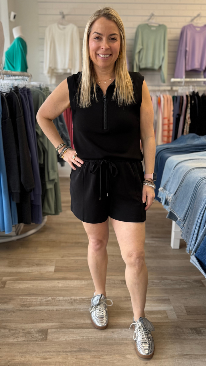 Black Soft Modal Shorts