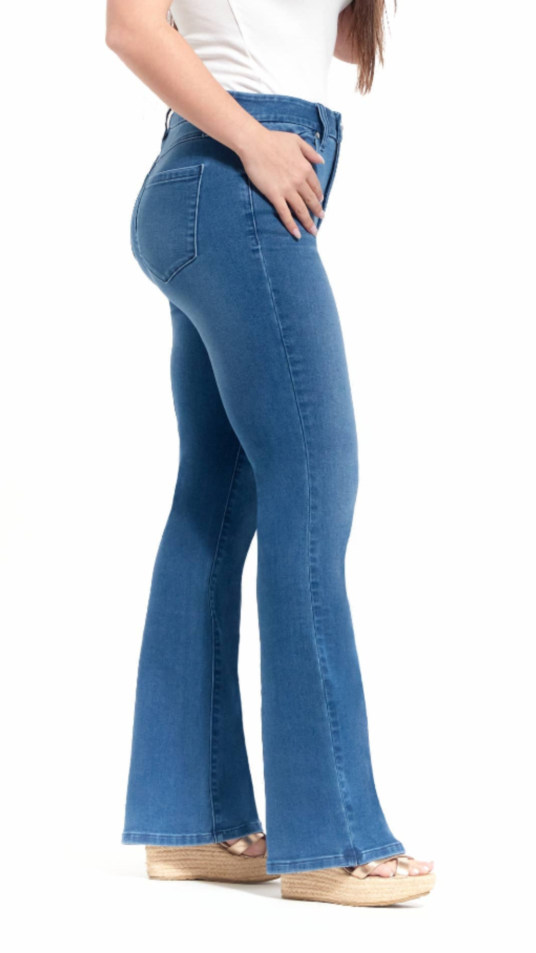 Mid Rise Better Butter Full Length Slim Boot Jeans