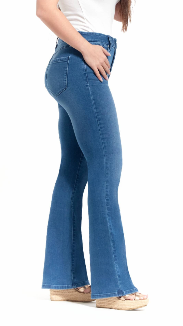 Mid Rise Better Butter Full Length Slim Boot Jeans